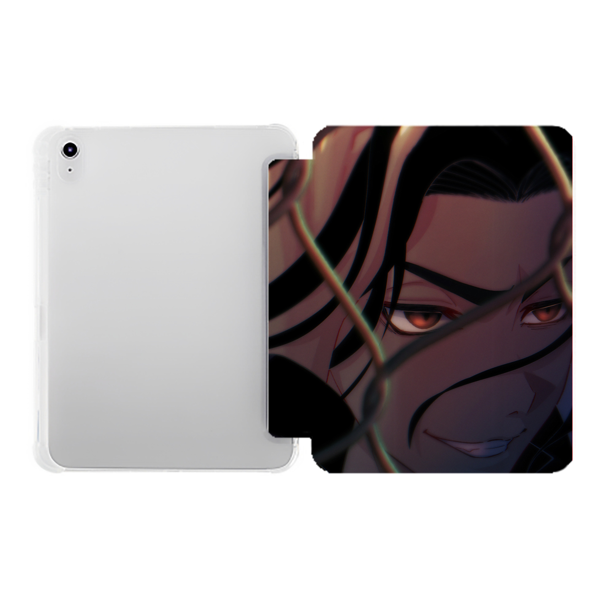 （画像用） 東京リベンジャーズ Tokyo Revengers IPad ケース ペン収納付き 三つ折りスタンド PUレザー×シリコン 対応機種9.5/10.5/10.9インチ